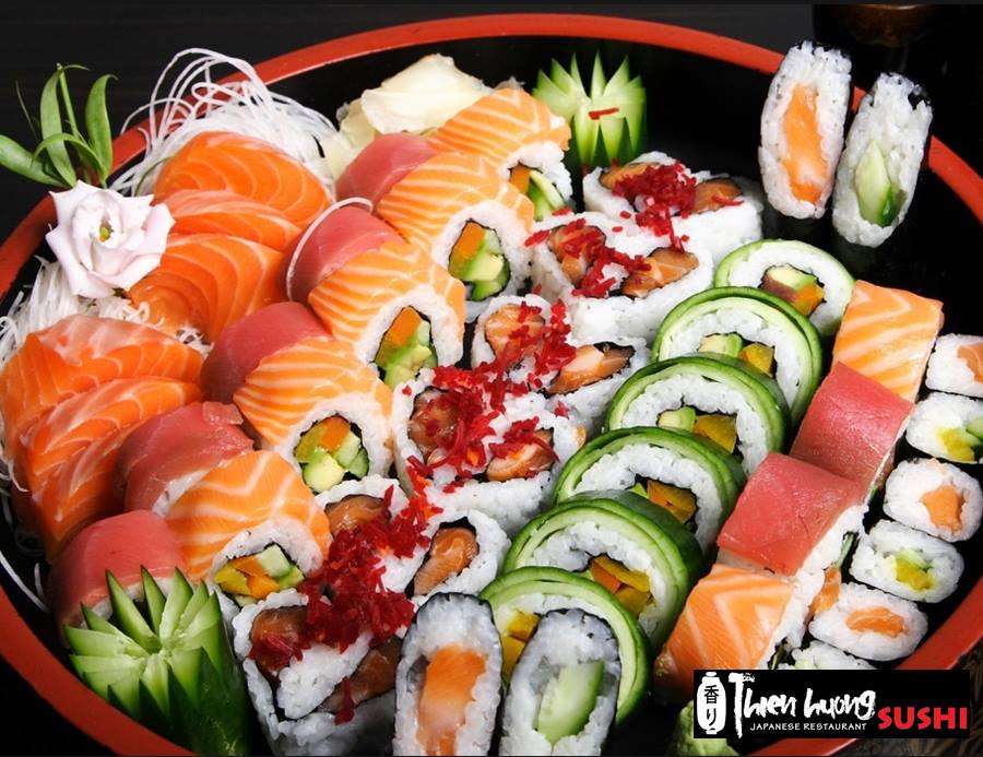 Nhà hàng Thiên Hương Sushi khuyến mãi tết