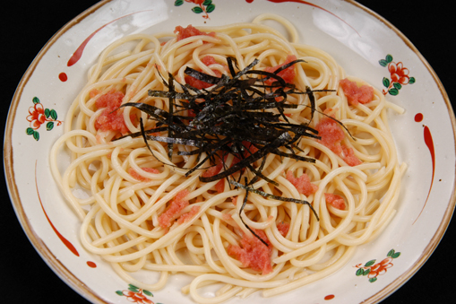 Mì Ý xào trứng cá tuyết/SPAGETTY WITH FISH ROE/ 明太子スパゲティー