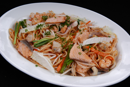 Mì Ý xào hải sản/SEAFOOD SPAGETTY/ シーフードスパゲティー