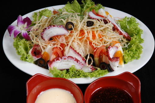 Xà lách hải sản trộn kiểu Nhật/SEAFOOD SALAD/ 海鮮サラダ