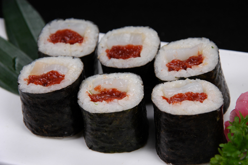 Mực & xí muội cuộn/SQUID & PLUM ROLL/ 梅いか巻き