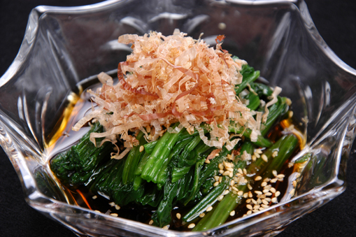 Rau bó xôi luộc trộn sốt/BOILED SPINACH SALAD IN JAPANESE STYLE/おひたし