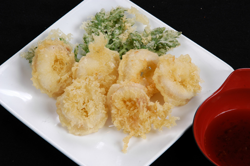 Mực chiên bột/SQUID TEMPURA/いか天ぷら