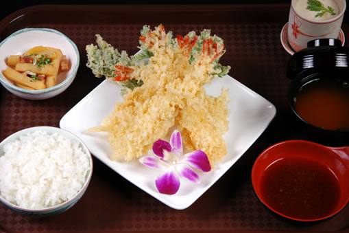 Cơm phần tôm chiên bột/DEEP FRIED PRAWN SET/海老天ぷら定食