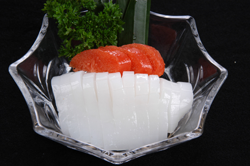 Mực trộn trứng cá/MIXED SQUID & COD ROE/ いか明太子和え