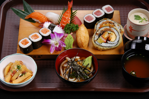 Cơm phần sushi thập cẩm 2/ASSORTED SUSHI SET/にぎり御膳2定食/