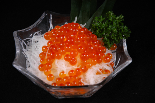 Trứng cá hồi sống/SALMON ROE SASHIMI/ いくら刺身