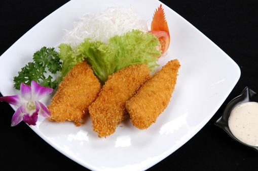 Cá hồi chiên bột xù/DEEP FRIED SALMON/ 鮭フライ
